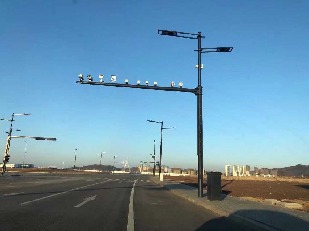 靖江市黑龙江佳木斯综合路灯杆项目